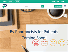 Tablet Screenshot of pharmacistplace.com